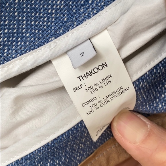 Unique Thakoon Addition denim jacket - Picture 5 of 6